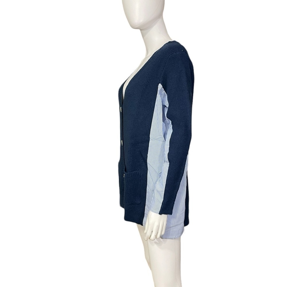 Blue Button Color Block Sweater
New - Picture 5 of 8